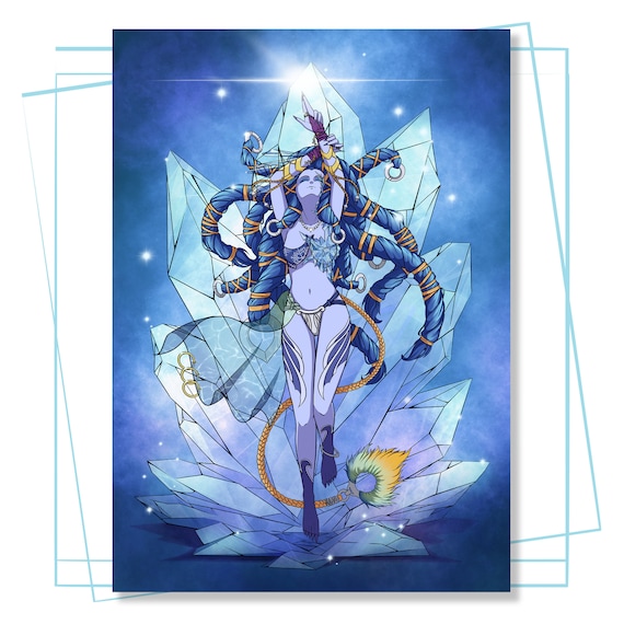 ファイナルファンタジーX シヴァアートポスタープリントマット ファイナルファンタジーX シヴァアートポスタープリントマット