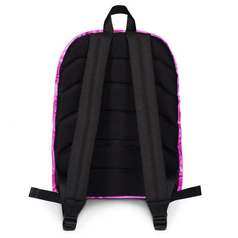 Pink Rose Bouquet Trendy Backpack