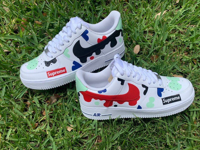 nike air force one custom supreme