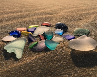 Verre de mer Seaglass Beachglass Mix Beach Shards