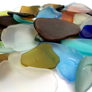 Seeglas Seaglass Mischung Beachglass Oceanglas handverlesen Strandscherben Bild 8