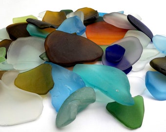 Seeglas Seaglass Mischung Beachglass Oceanglas handverlesen Strandscherben