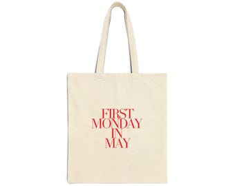 Bolsa de tela inspirada en el primer lunes de mayo de la Gala Met