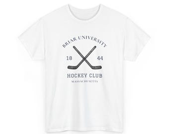 Briar University Hockey Club Tee | Off Campus Inspired 1844 Unisex