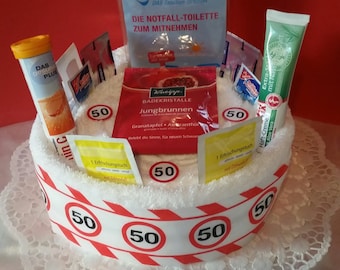 witzige Handtuchtorte * Geburtstag * 30*40*50*60