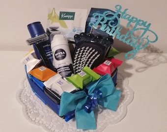 Geburtstagsgeschenk für den Mann Wellness Herz Schokolade Vatertag verschiedene Anlässe