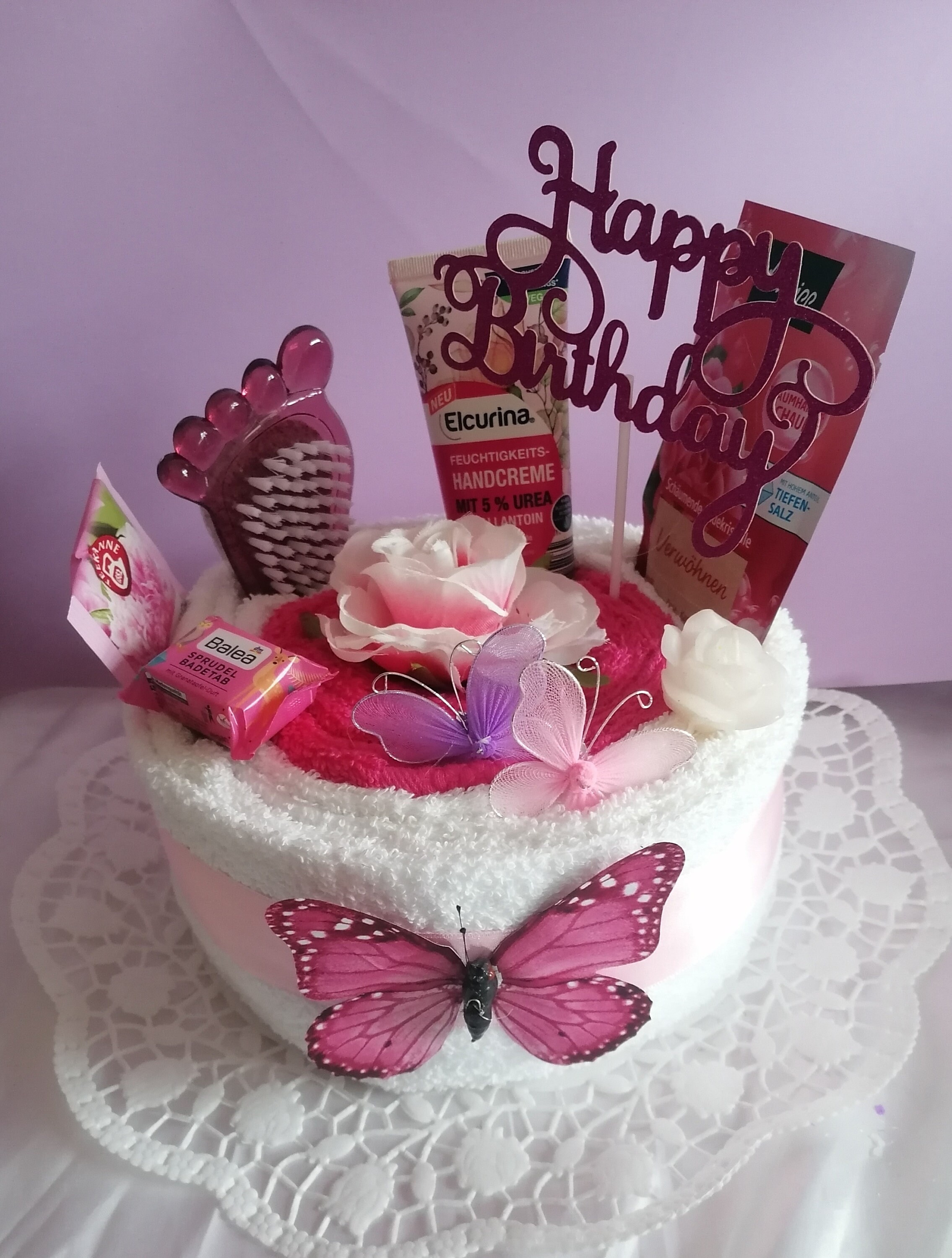 Handtuchtorte Geburtstag Verwöhnen Etsy