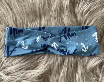 Knot hairband maritime