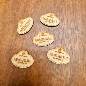 Disney Cast Member Appreciation Tokens Disney World Nametags