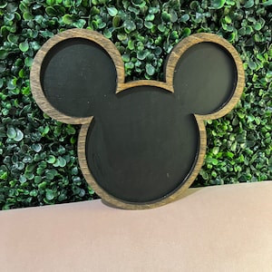 Gerahmte Micky Maus Tafel