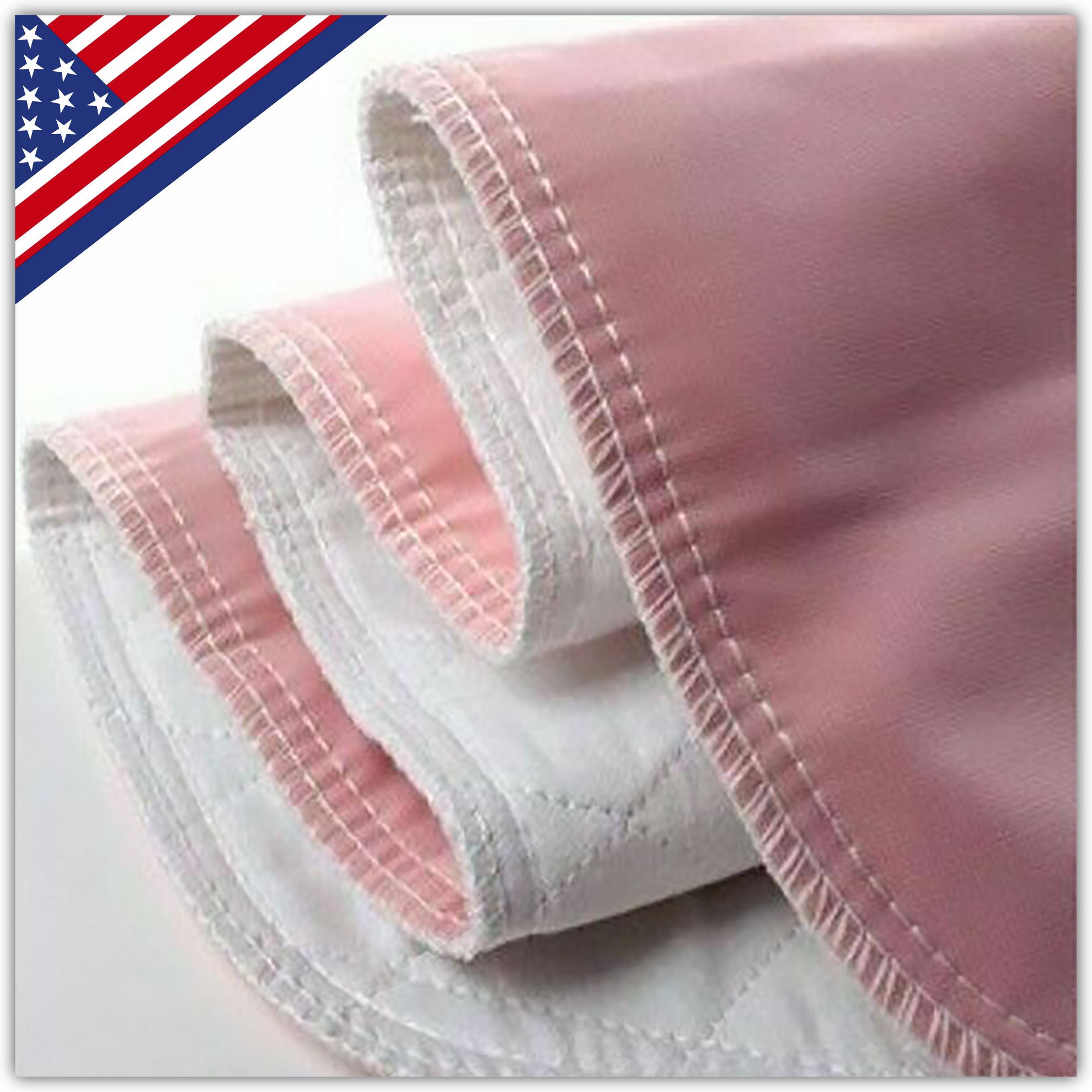 2 Pack Reusable Washable Underpads Bed Pads Hospital Grade Incontinence  34x36