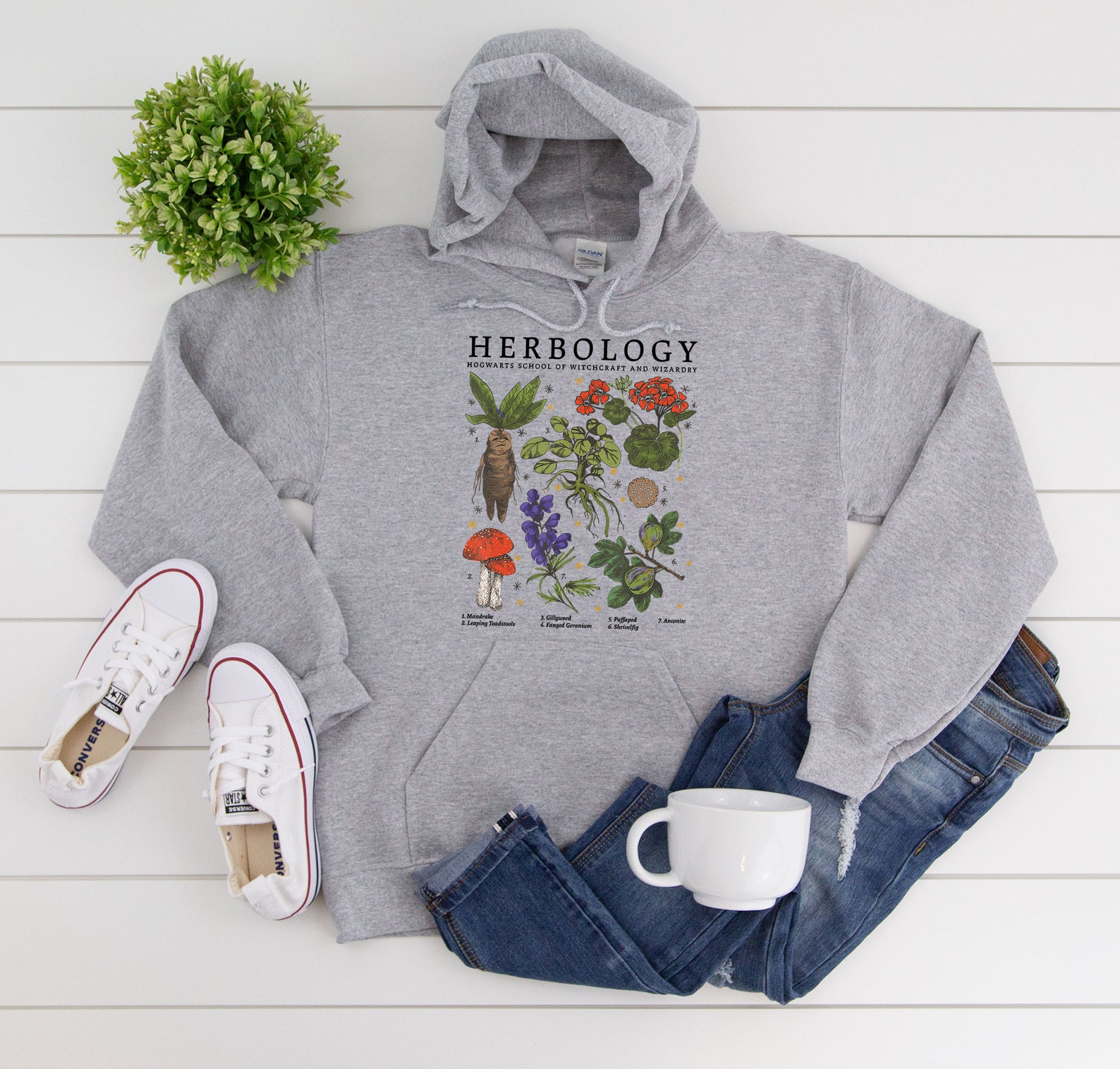 etsy herbology sweatshirt