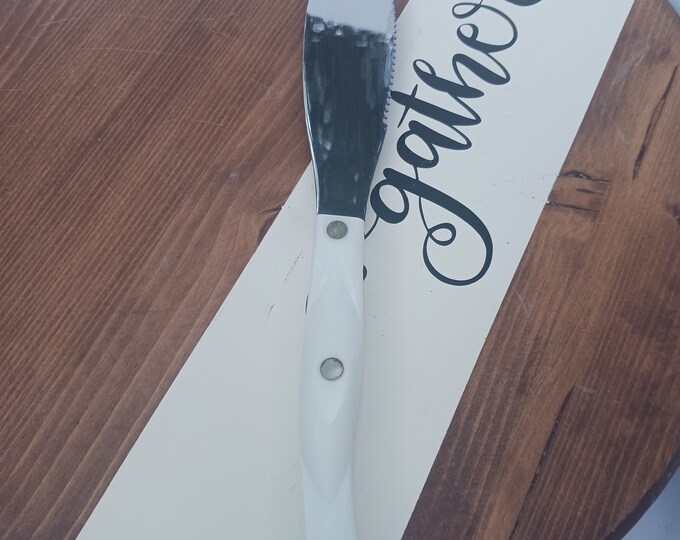 Cutco White Pearl Handle Spreader Knife Model Number 1768 Etsy