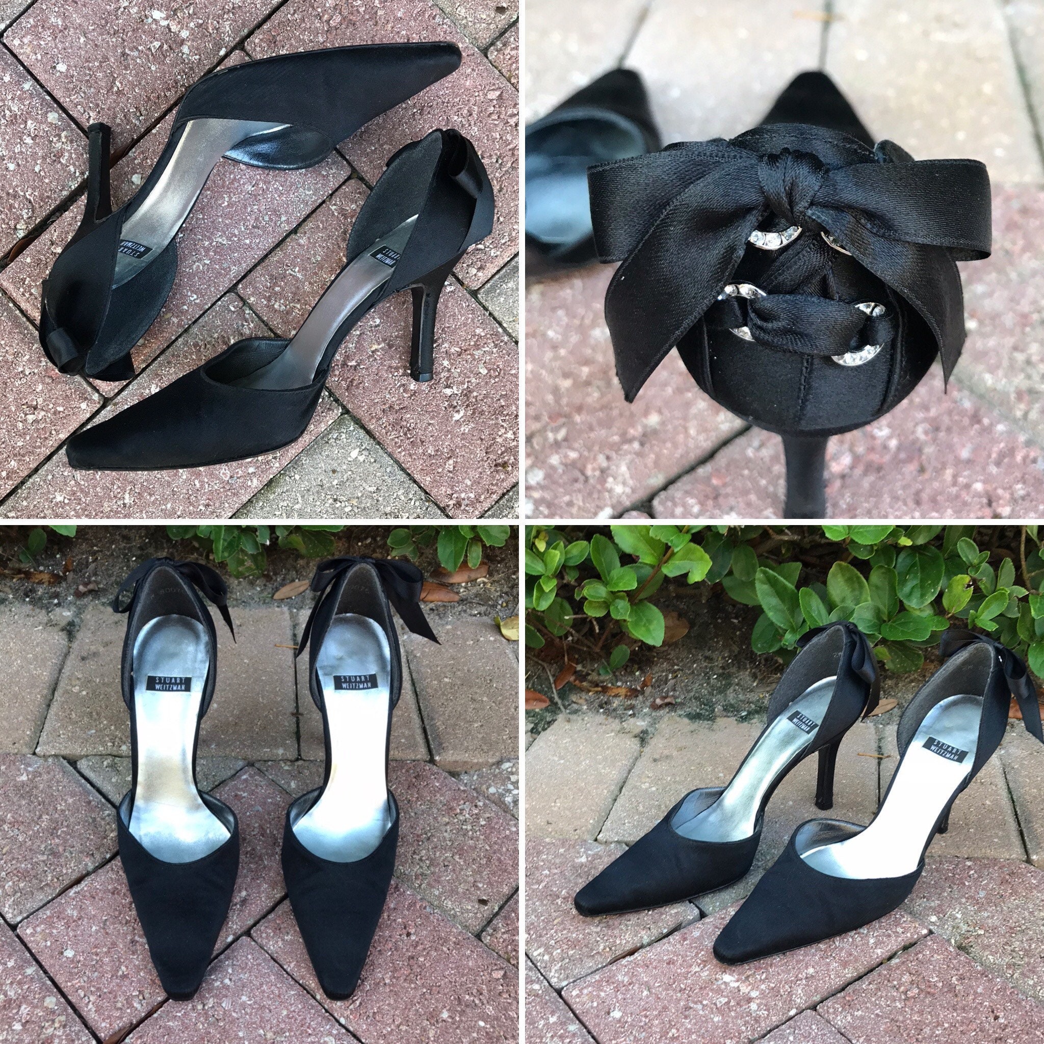 stuart weitzman lace up heels