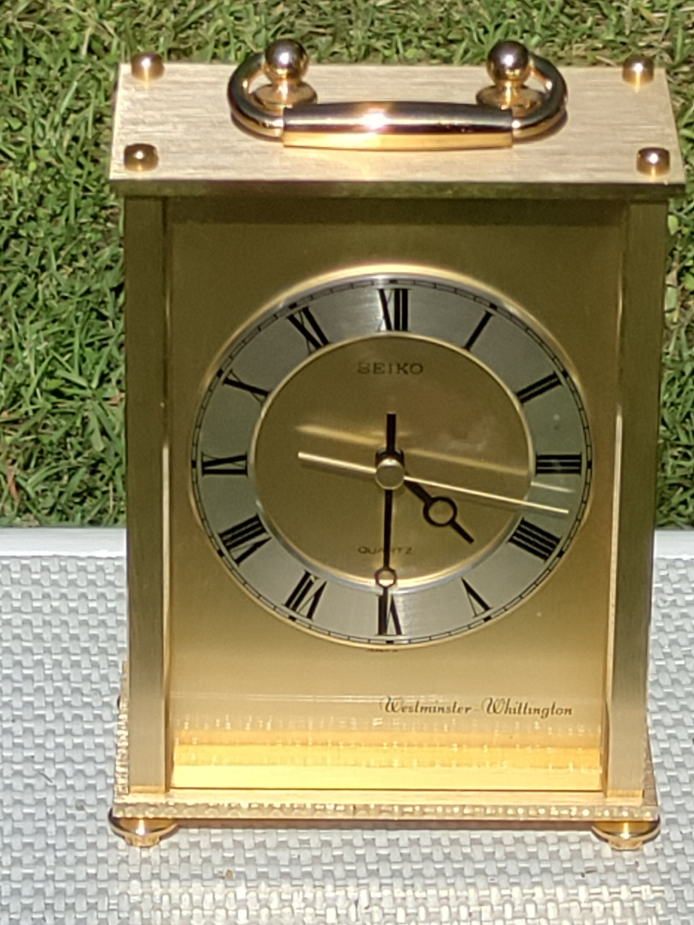 Seiko Gold Westminster Mantel Clock ubicaciondepersonas.cdmx.gob.mx