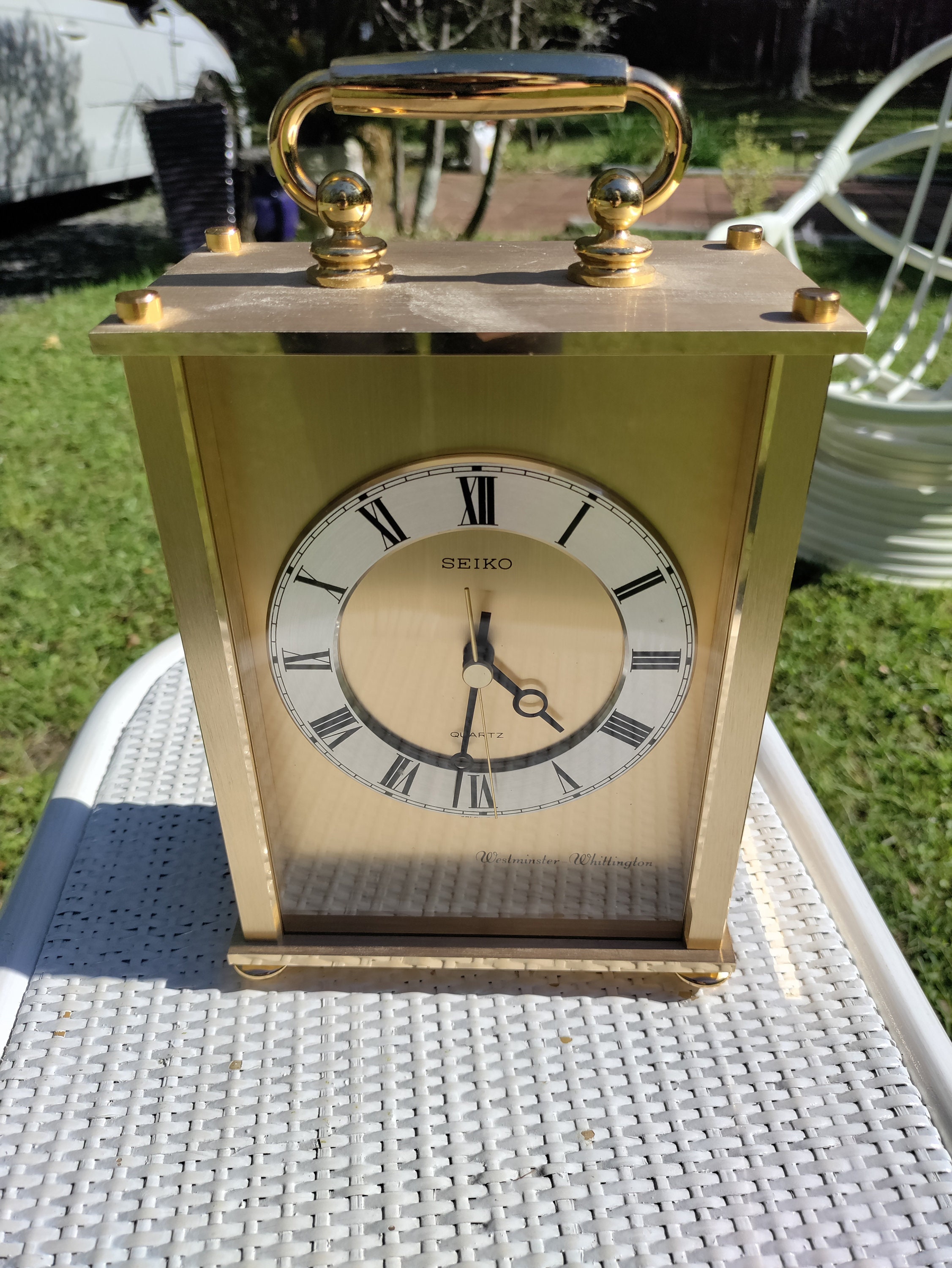 Arriba 104+ imagen seiko westminster whittington mantel clock