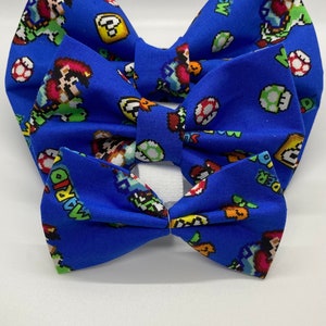 Super Mario Pet Bow Tie