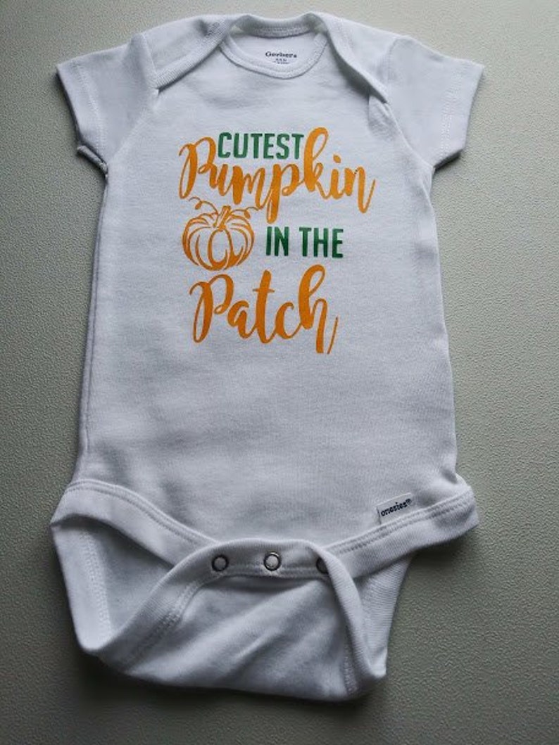 Cutest Pumpkin in the Patch Baby Bodysuit