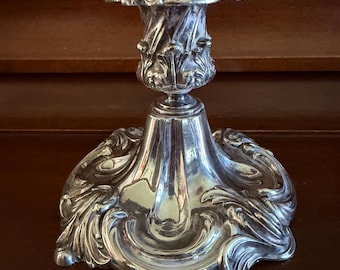 Vintage Reed & Barton verzilverde elegante kaarsenhouder
