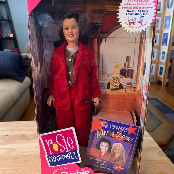 1999 Barbie doll Rosie O’Donnell sealed never opened