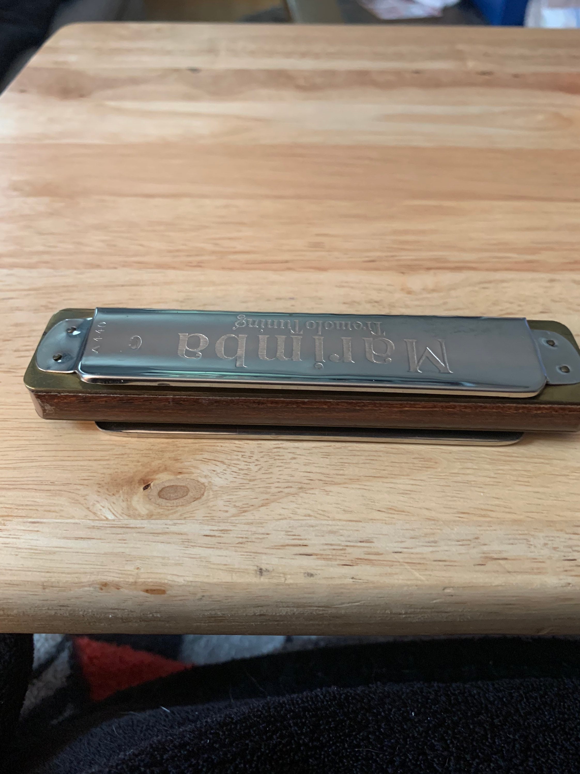 Vintage harmonica made in Germany Marimba In c A440 Tremolo tuning
