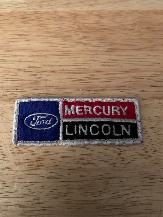 Vintage Ford Mercury, Lincoln dealer patch