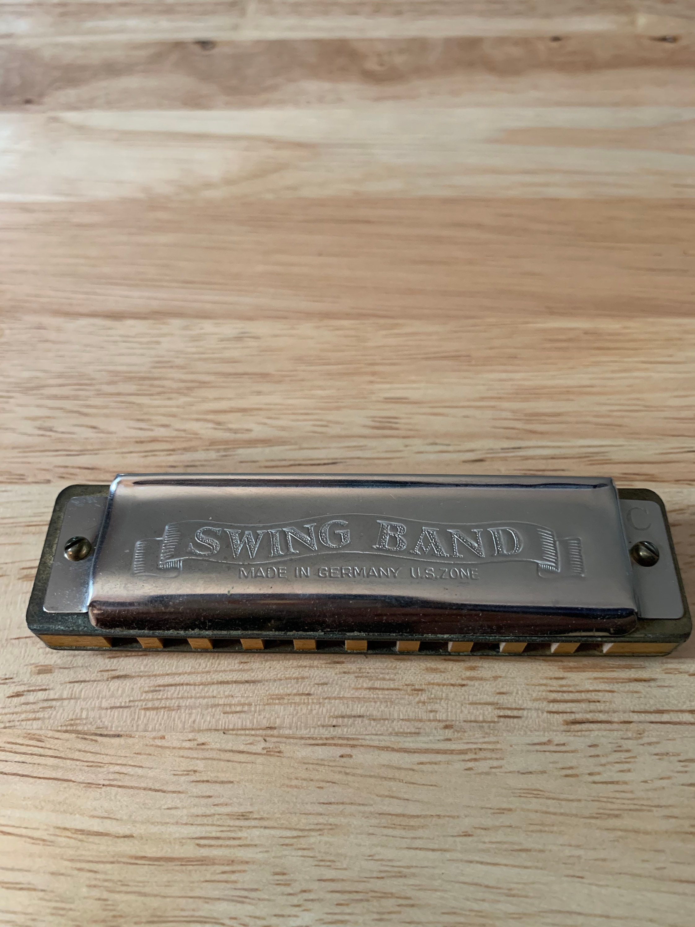 WWII US Zone Germany Kostler&co Harmonica Swing Band in C