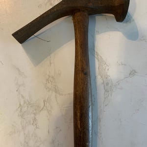 antique 1940s shoe repair cobblers hammer this is a rare style hammer