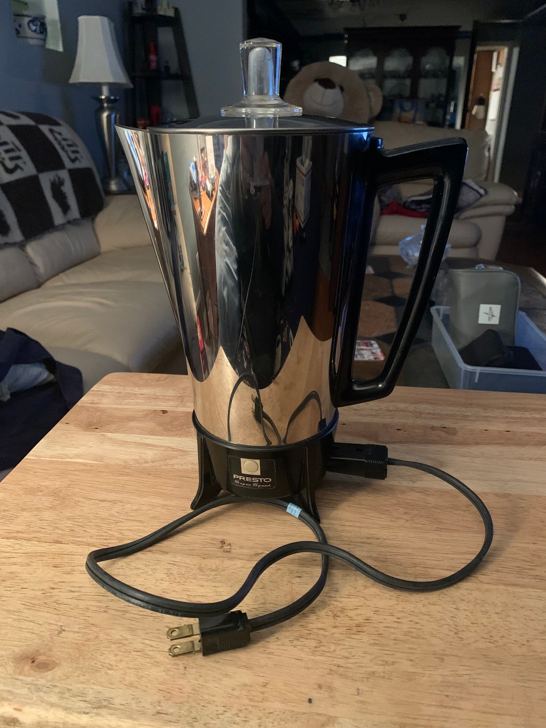 Vintage 1960s Presto Coffee Maker Percolator Cord Complete Etsy