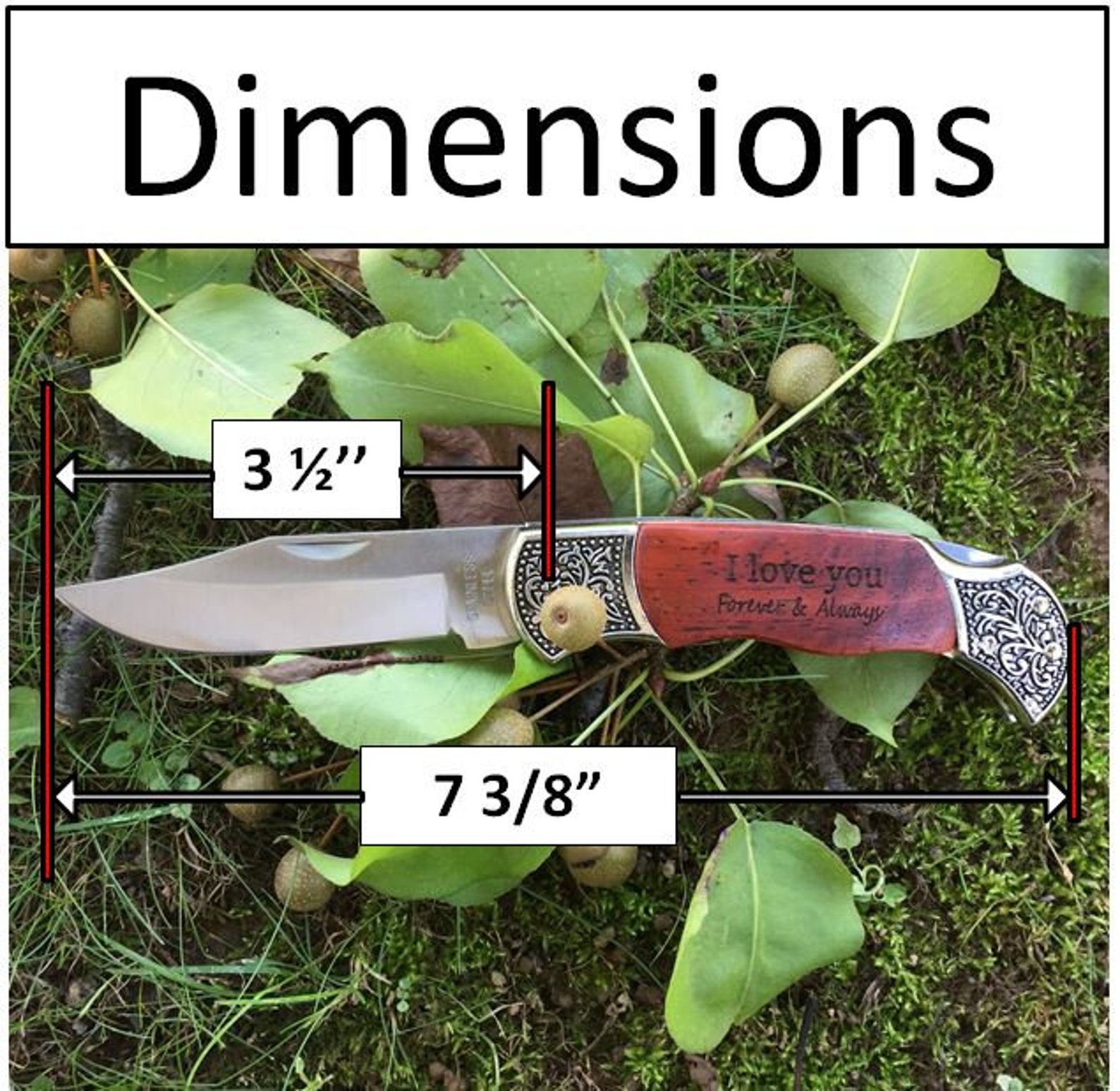 Customized pocket knife camping knife for engraved on etsy