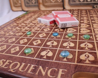 Maple, Heirloom Quality Sequence Board with Pockets