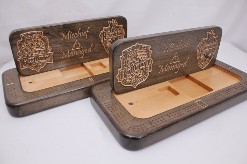 Harry Potter Themed Cribbage Boards Etsy