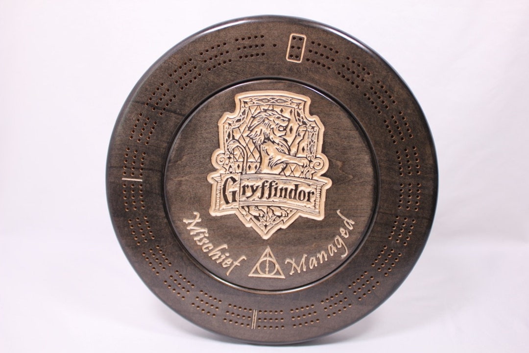 Harry Potter Themed Cribbage Boards Etsy