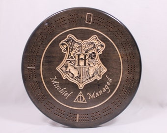 Harry Potter Themed Cribbage Boards Peg Storage Only