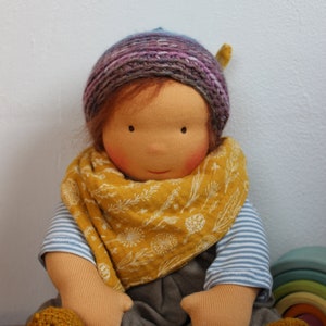 Bestellung und Lieferzeit nach Absprache. Lasse Gliederpuppe 30cm waldorfart Bild 2