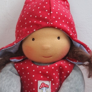 Bitte kontaktiert mich VOR der Bestellung  Schmusepuppe *Amelie* 30cm waldorfart