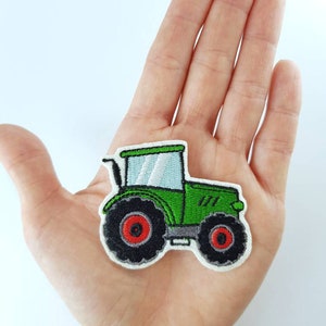 Tractor patch iron-on applique