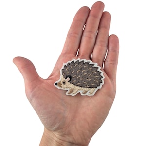 Hedgehog Iron-On Patch Applique Patch