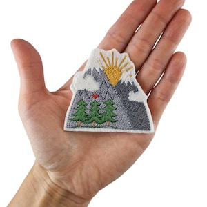 Bergsbergslapp Stryk-på-applikation