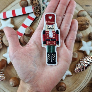 Nutcracker patch iron-on applique