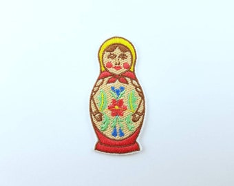 Matryoshka Patch Ironing Image Application Patch