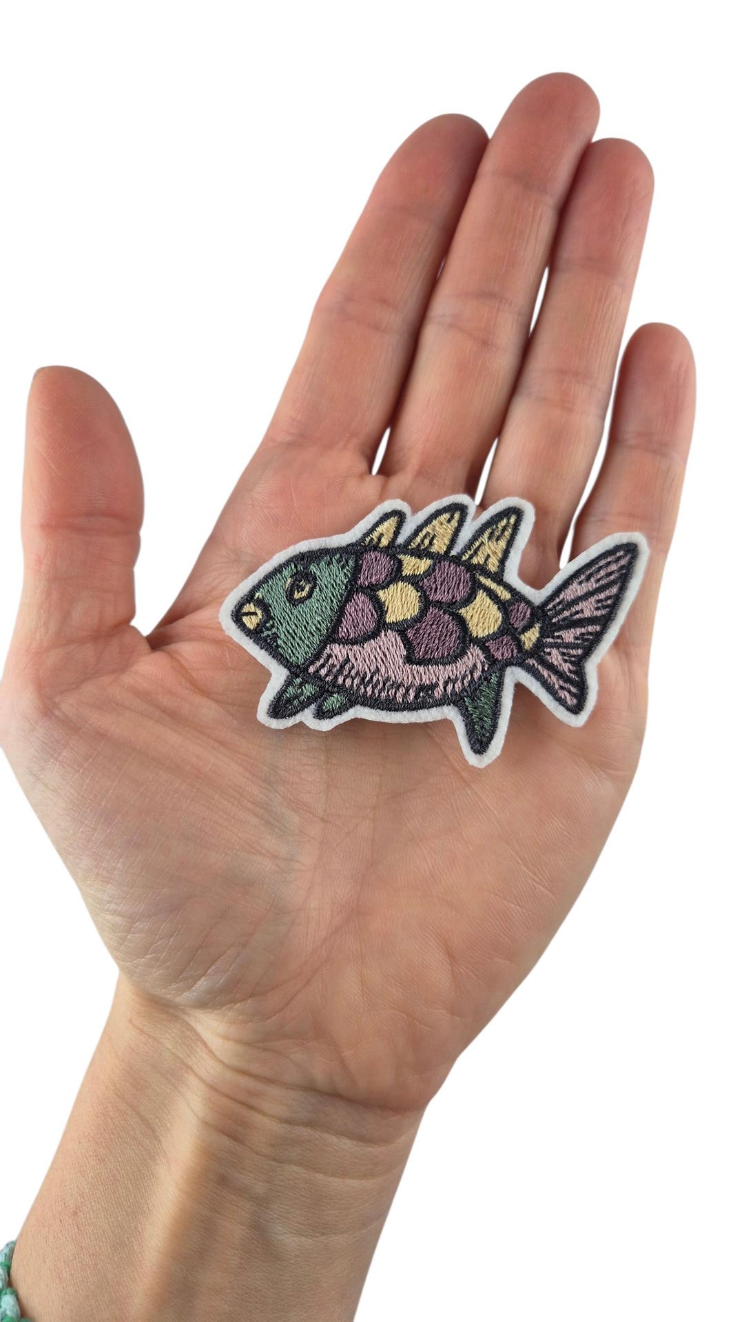 Fish Iron-on Patch Applique Patch - Etsy