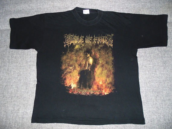 Cradle Of Filth Nymphetamine shirt XL '00