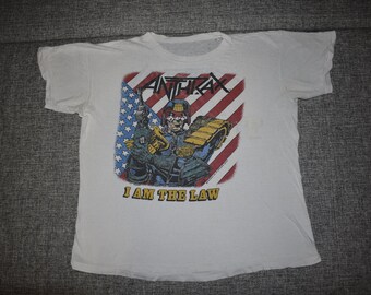 Vintage Anthrax Etsy