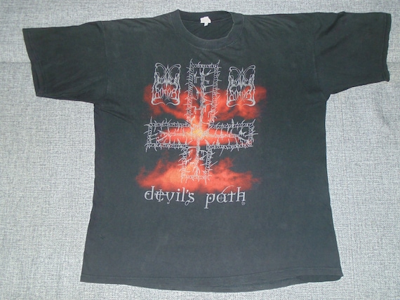 Dimmu Borgir Devil's Path shirt XL 1996 rare vinta