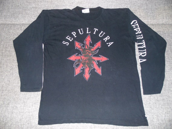 Sepultura shirt longsleeve XL '90