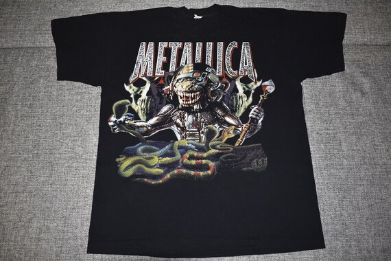 Metallica shirt XL '90 rare thrash metal