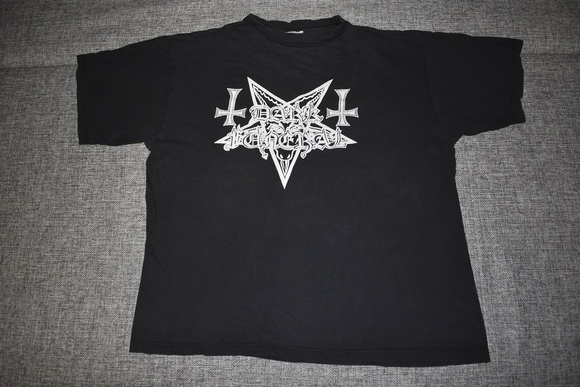 black funeral shirt