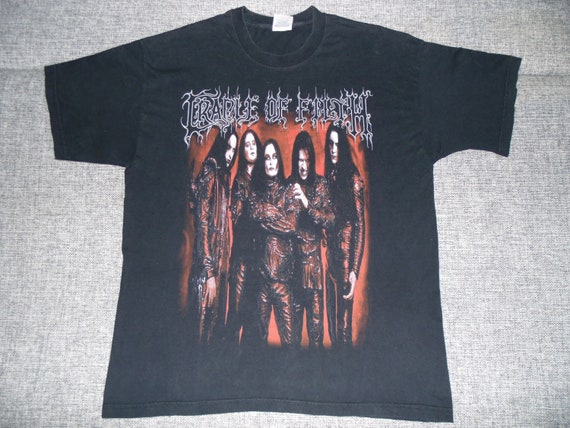 Cradle Of Filth Damnation Every Day shirt XL 2003