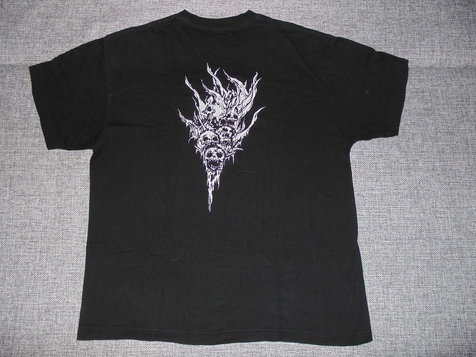 Tsjuder shirt L '00 black metal | Etsy